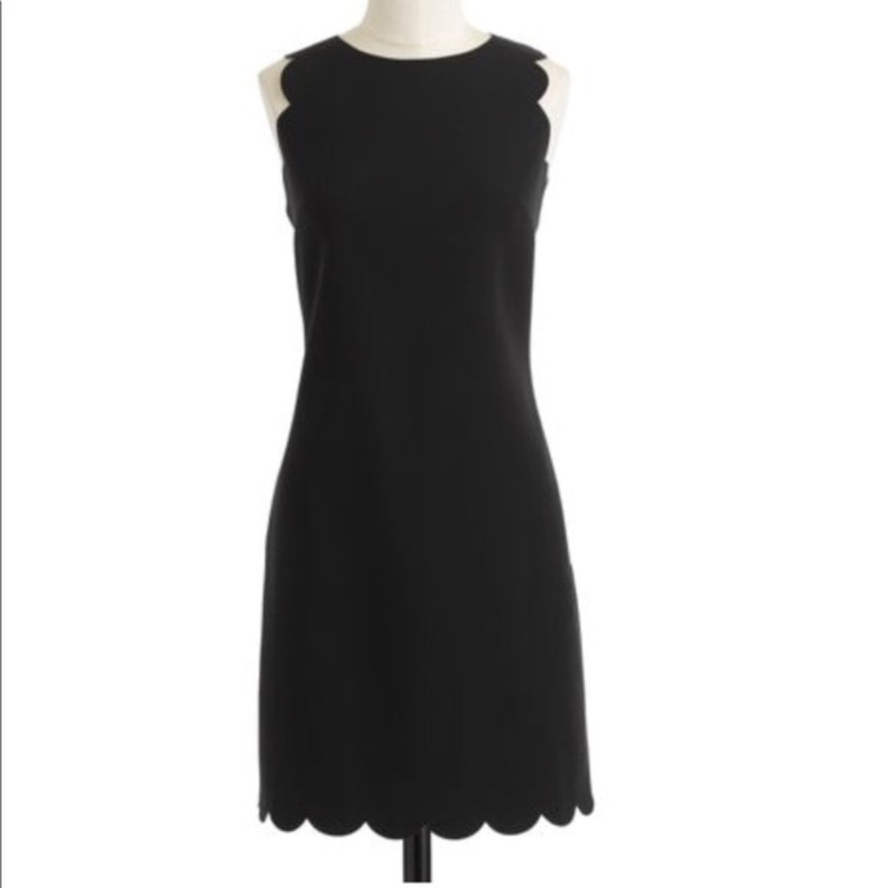 J. Crew Scalloped Dress - Great quality!!! Size 10